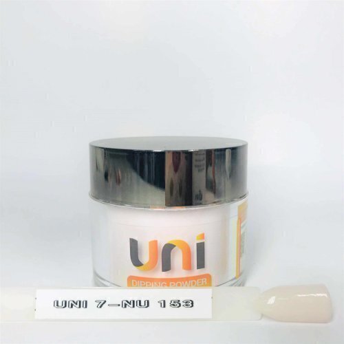 UNI 007 - Pearly White - 56g Dipping Powder Nail System Color