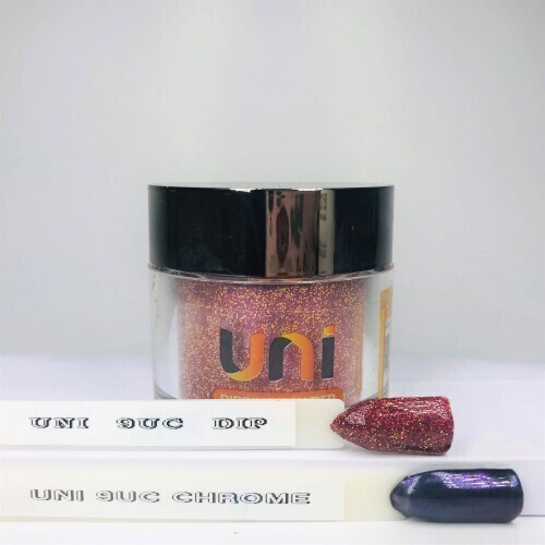 UNI 09UC Chrome - Terrestrial - 56g 3in1 (Chrome, Dip, Stardust) Dipping Powder Color