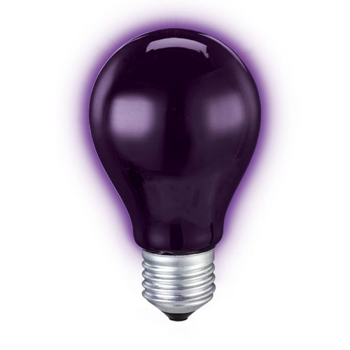 UV Purple Light Bulb Globe Screw 60W 220 - 240V E27 Lamp Energy Saving 600 Lumen