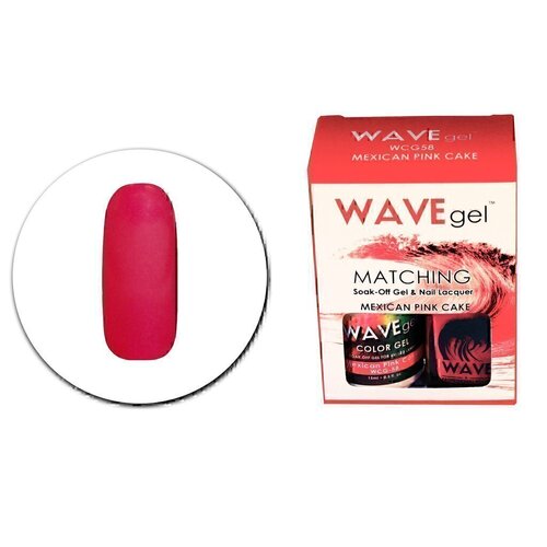 Wave Gel 058 WCG58 Mexican Pink Cake 15ml