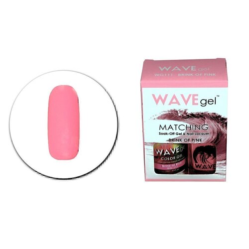 Wave Gel 111 WG111 Brink Of Pink 15ml