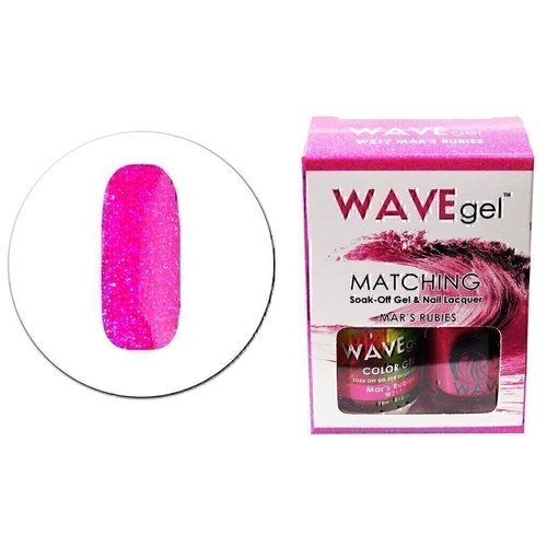 Wave Gel 217 W217 Mar's Rubies 15ml