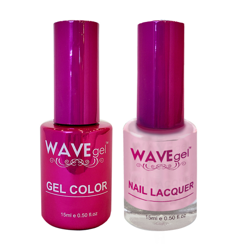 Wave WP013 Pale Pink - Princess Collection Gel Polish & Nail Lacquer Duo 15ml