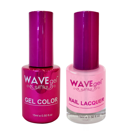 Wave WP015 Light Rose - Princess Collection Gel Polish & Nail Lacquer Duo 15ml