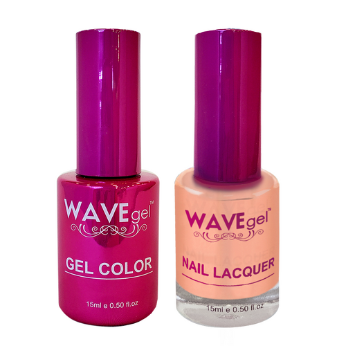 Wave WP021 Cheese Latte - Princess Collection Gel Polish & Nail Lacquer Duo 15ml