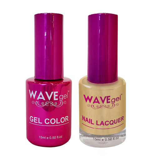 Wave WP030 Beige Macaroon - Princess Collection Gel Polish & Nail Lacquer Duo 15ml