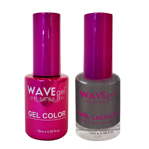 Wave WP036 Shadow Charcoal - Princess Collection Gel Polish & Nail Lacquer Duo 15ml