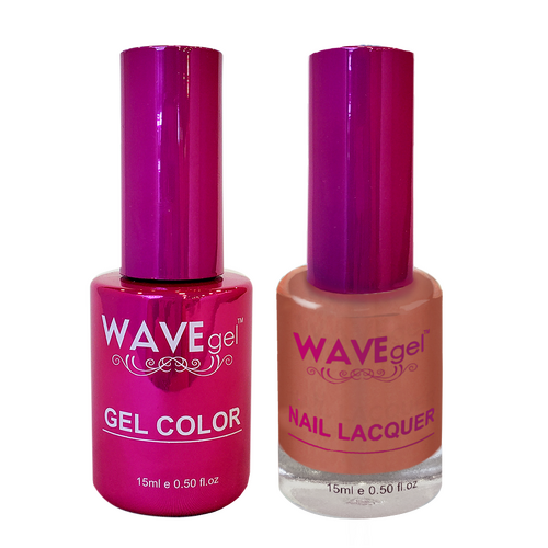 Wave WP038 Cinnamon Syrup - Princess Collection Gel Polish & Nail Lacquer Duo 15ml