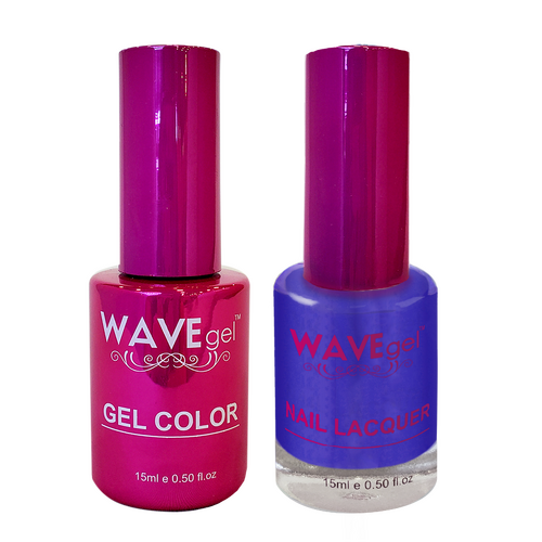 Wave WP058 Imperial Blue - Princess Collection Gel Polish & Nail Lacquer Duo 15ml
