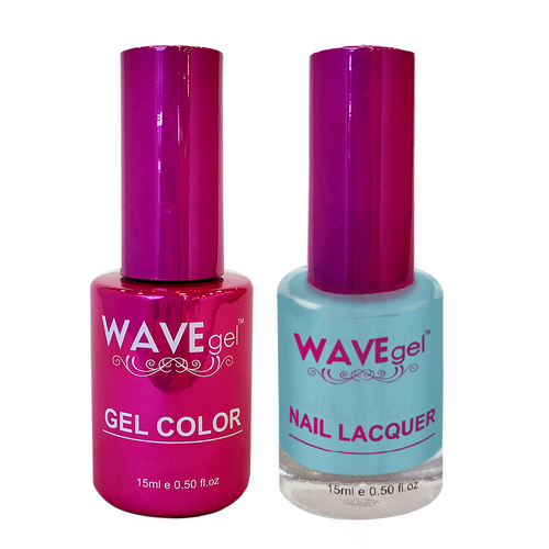 Wave WP062 Blue Heels - Princess Collection Gel Polish & Nail Lacquer Duo 15ml