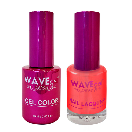 Wave WP099 Hot Kiss - Princess Collection Gel Polish & Nail Lacquer Duo 15ml
