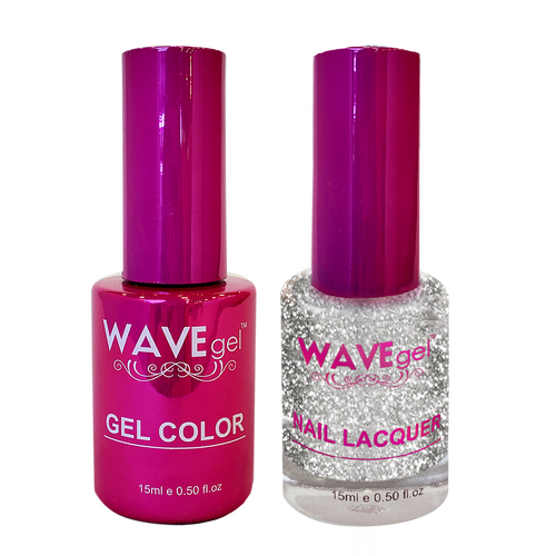 Wave WP116 Smart Stone Glitter - Princess Collection Gel Polish & Nail Lacquer Duo 15ml