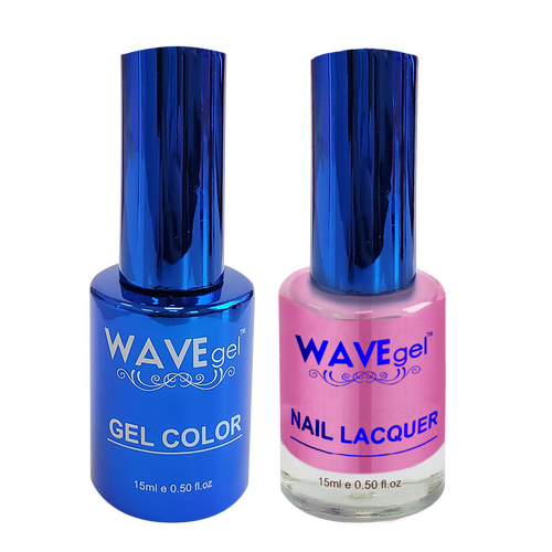 Wave WR028 Princess Bubblegum - Royal Collection Gel Polish & Nail Lacquer Duo 15ml