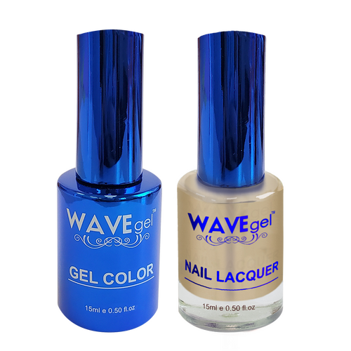 Wave WR044 Grey Bandit - Royal Collection Gel Polish & Nail Lacquer Duo 15ml