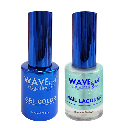 Wave WR111 Blue Jester - Royal Collection Gel Polish & Nail Lacquer Duo 15ml