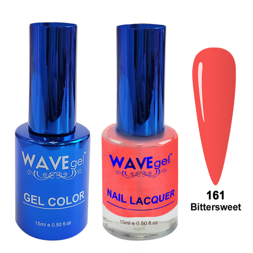 Wave WR161 Bittersweet - Royal Collection Gel Polish & Nail Lacquer Duo 15ml