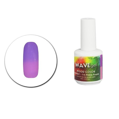 Wave Mood Gel 61 WM061 I'm Pinkin Purple 15ml