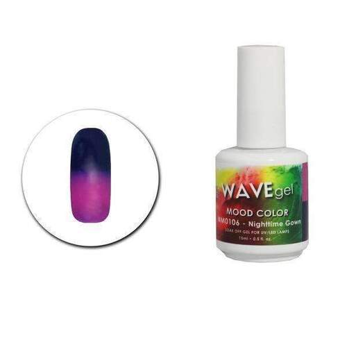 Wave Mood Gel 106 WM106 Nighttime Gown 15ml