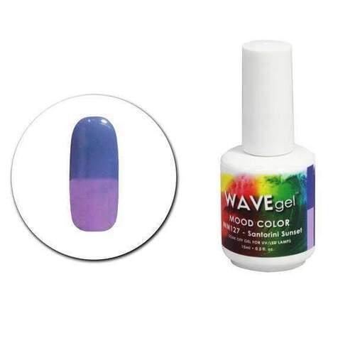 Wave Mood Gel 127 WM127 Santorini Sunset 15ml