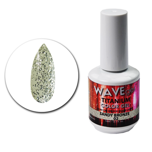 WAVE Gel Titanium 02 Sandy Bronze 15ml