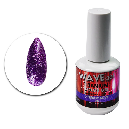 WAVE Gel Titanium 06 Opera Mauve 15ml