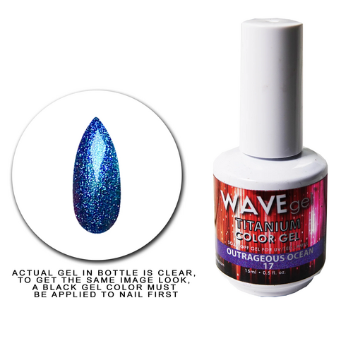 WAVE Gel Titanium 17 Outrageous Ocean 15ml