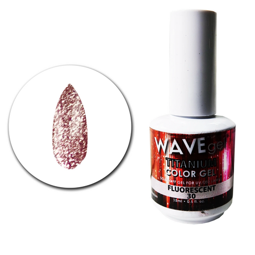 WAVE Gel Titanium 30 Fluorescent 15ml