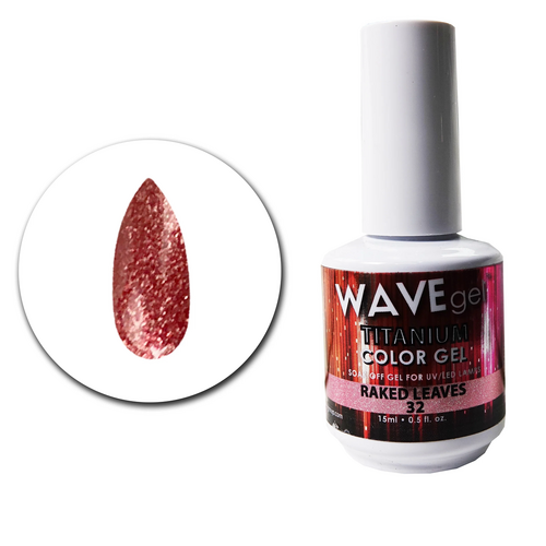 WAVE Gel Titanium 32 Raked Leaves 15ml