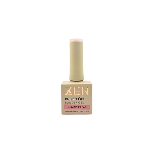 ZEN - Brush-on Builder Gel Nails BIAB - #03 Maple Leaf - Japanese Garden Collection - 20ml