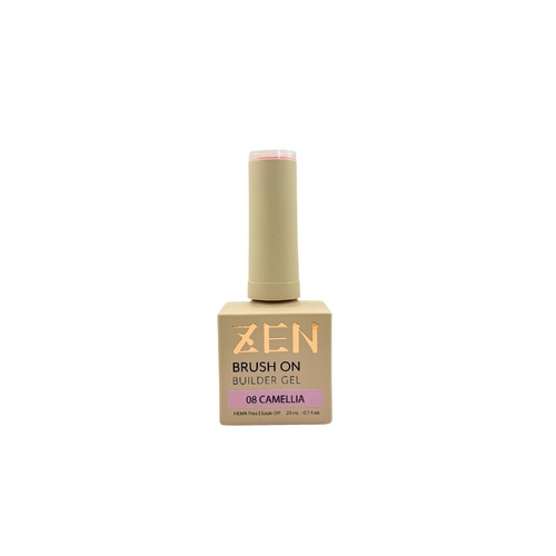 ZEN - Brush-on Builder Gel Nails BIAB - #08 Camellia - Japanese Garden Collection - 20ml