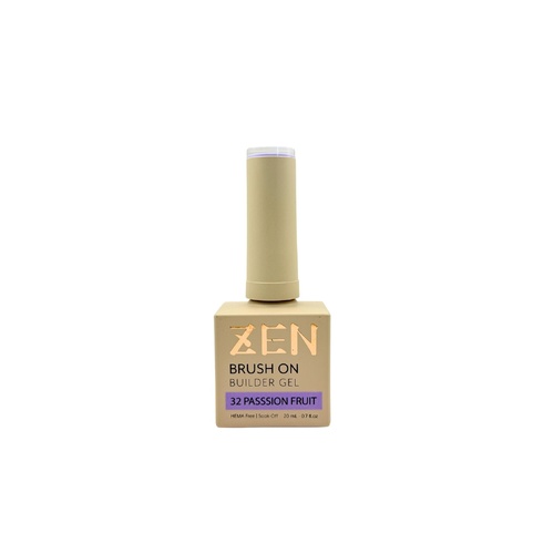 ZEN - Brush-on Builder Gel Nails BIAB - #32 - Passion Fruit - Mochidoki Collection - 20ml