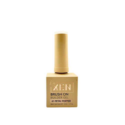 ZEN - Brush-on Builder Gel Nails BIAB - #41 Petal Popper - Sakura Glimmer Collection - 20ml
