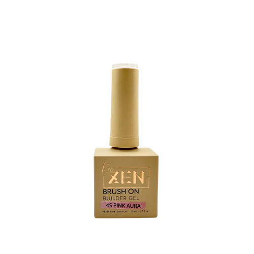 ZEN - Brush-on Builder Gel Nails BIAB - #45 Pink Aura - Sakura Glimmer Collection - 20ml