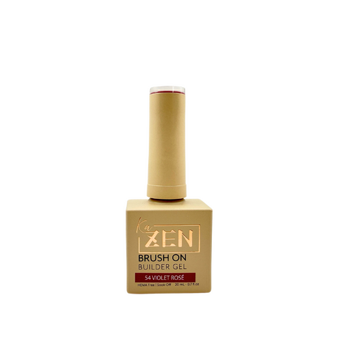 ZEN - Brush-on Builder Gel Nails BIAB - #54 Violet Rosé - Aki Yume Collection - 20ml