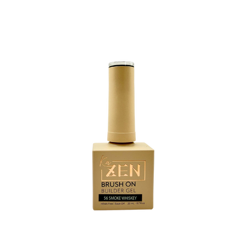 ZEN - Brush-on Builder Gel Nails BIAB - #56 Smoke Whiskey - Aki Yume Collection - 20ml
