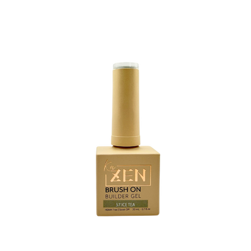 ZEN - Brush-on Builder Gel Nails BIAB - #57 Ice Tea - Aki Yume Collection - 20ml