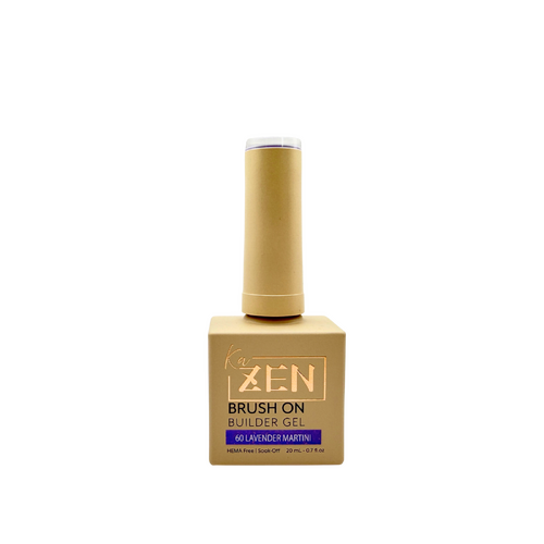ZEN - Brush-on Builder Gel Nails BIAB - #60 Lavender Martini - Aki Yume Collection - 20ml