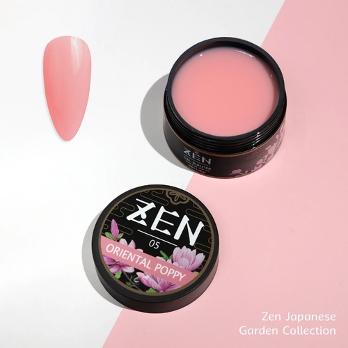 ZEN Builder Hard Gel Nail - #05 Oriental Poppy - Japanese Garden Collection - 50ml