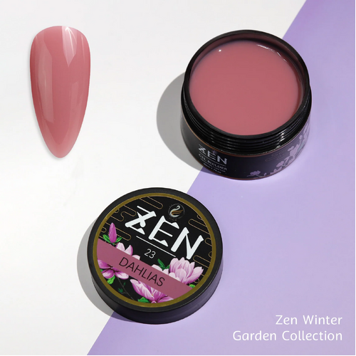 ZEN Builder Hard Gel Nail - #23 Dahlias - Winter Garden Collection - 50ml