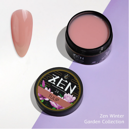 ZEN Builder Hard Gel Nail - #24 Tulip - Winter Garden Collection - 50ml