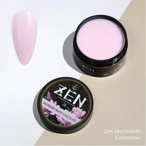 ZEN Builder Hard Gel Nail - #26 - Raspberry white chocolate - Mochidoki Collection - 50ml