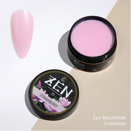 ZEN Builder Hard Gel Nail - #29 - Strawberry - Mochidoki Collection - 50ml