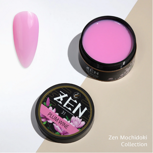ZEN Builder Hard Gel Nail - #31 - Plum Wine - Mochidoki Collection - 50ml