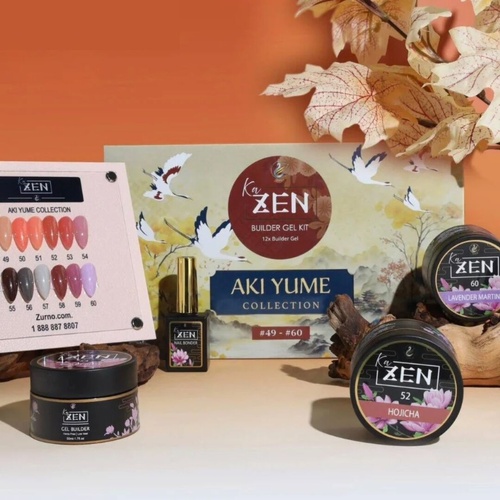 KaZEN Builder Hard Gel Nail - Aki Yume Collection #49 - #60