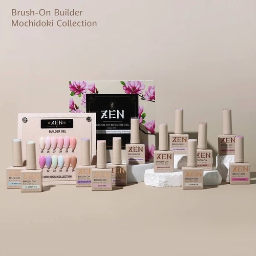 ZEN - Brush-on Builder Gel Nails BIAB - Mochidoki Collection #25 - 36
