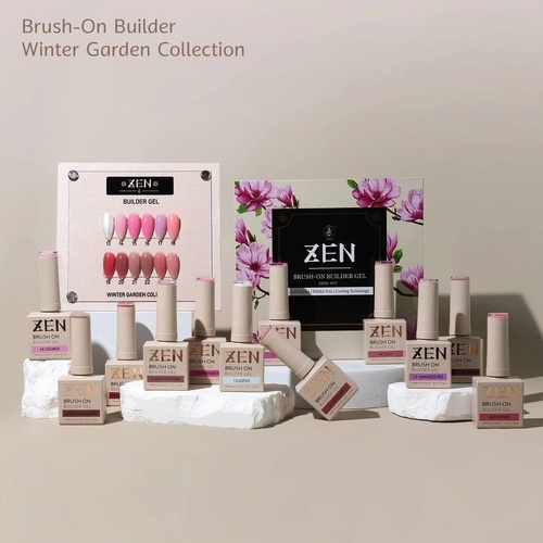 ZEN - Brush-on Builder Gel Nails BIAB - Winter Garden Collection #13 - 24