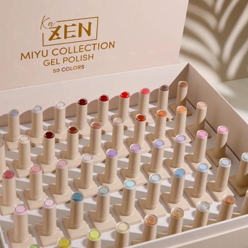 KaZEN - Miyu Gel Polish Nail Collection (50 Colors) - Cream Edition