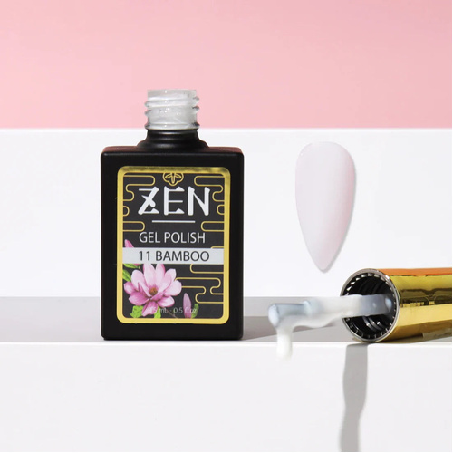 ZEN - Milky Gel Nails Polish - #11 Bamboo - Japanese Garden Collection - 15ml