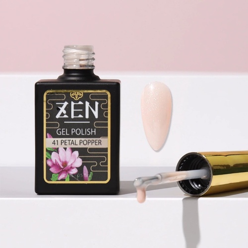 ZEN - Milky Gel Nails Polish - #41 Petal Popper - Sakura Glimmer Collection - 15ml