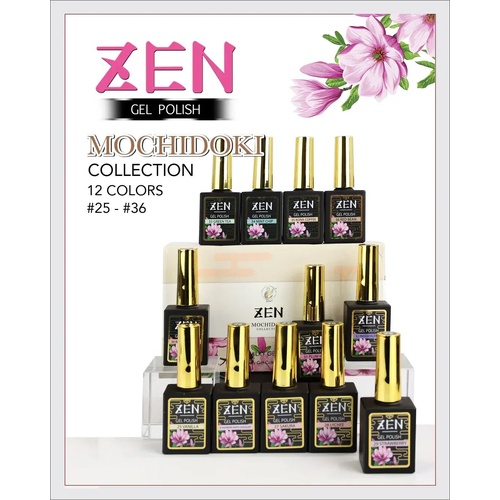 ZEN | Milky Gel Nail Polish Mochidoki Collection #25 - #36